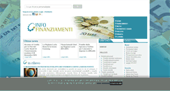 Desktop Screenshot of info-finanziamenti.it